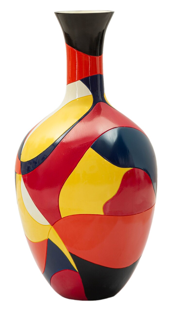 Vaza Rubic, Mauro Ferretti, 29x29x59 cm, polirasina, multicolor - imagine 7